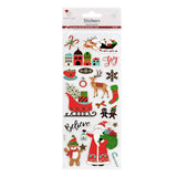 Angels Craft Chipboard Stickers: Christmas, Sleigh Ride Magic (18 Stickers Total)