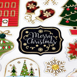 Angels Craft Pop Up Stickers: Christmas, Cozy Winter Vibes (16 Stickers Total)