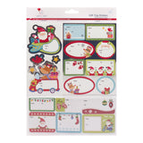 Angels Craft Christmas Tag Stickers 3 Pack