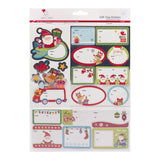 Angels Craft Christmas Gift Tag Stickers – 46 Count / 3 Sheets