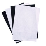 Angels Craft 4 Count Felt Sheets in White & Black