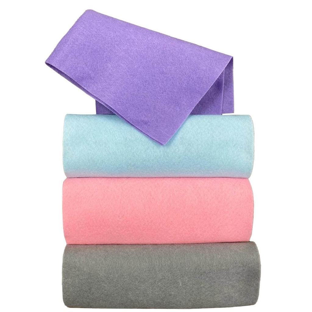 Angels Craft 4 Count Felt Sheets in Pastel Colors