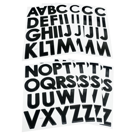 Angels Craft Alphabet Stickers (132 Stickers Total)