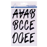 Angels Craft Letters & Numbers Stickers (72 Stickers Total)