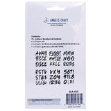 Angels Craft Letters & Numbers Stickers (72 Stickers Total)