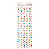 Angels Craft Stone Sticker Sheet Stickers: Stone & Epoxy Resin Vintage Florals (207 Stones Total)