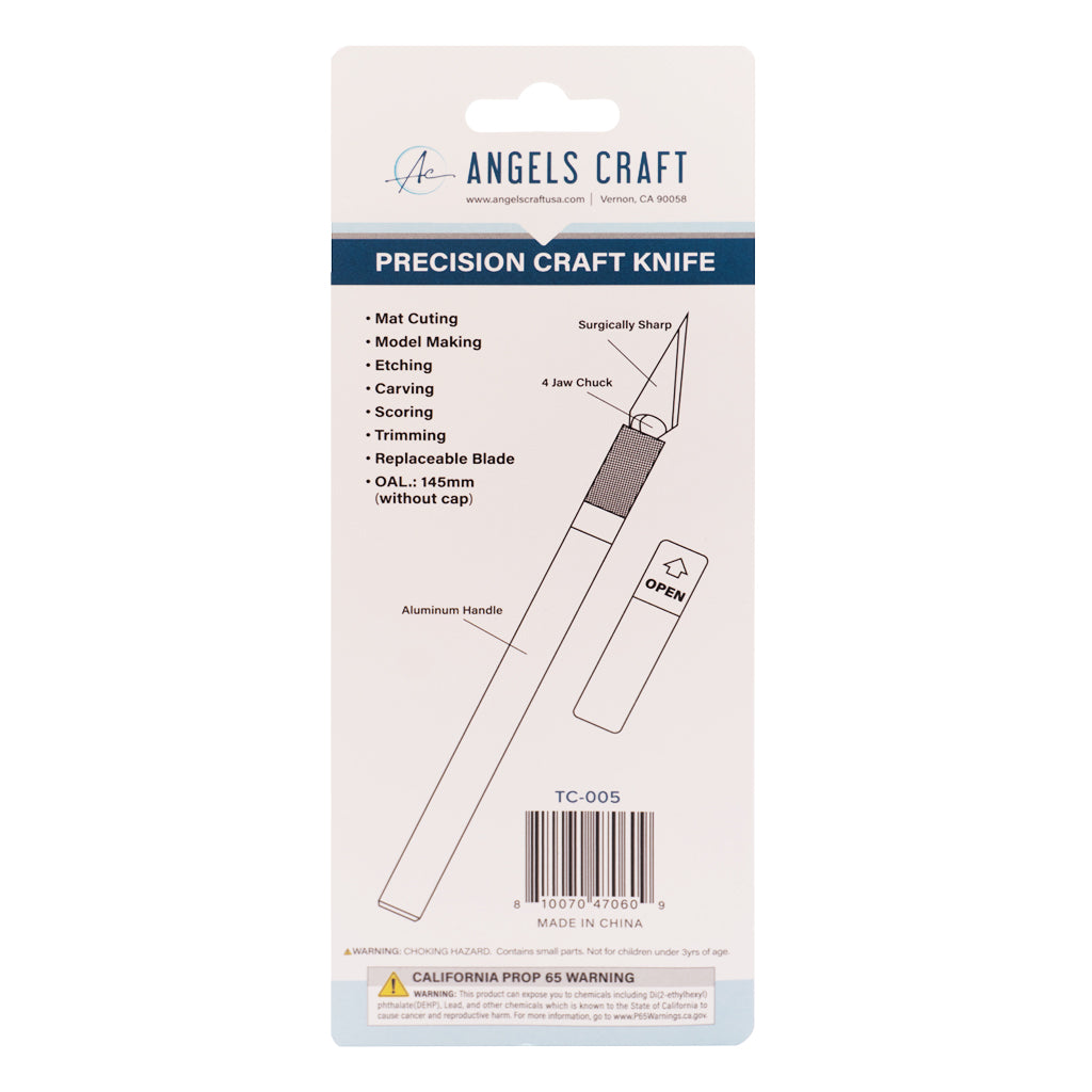 Angels Craft Precision Craft Knife with 5 Replaceable Blades