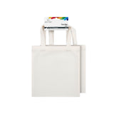 Effortless Style & Endless Creativity: Plain Cotton Tote Bag Set (2-Pack)