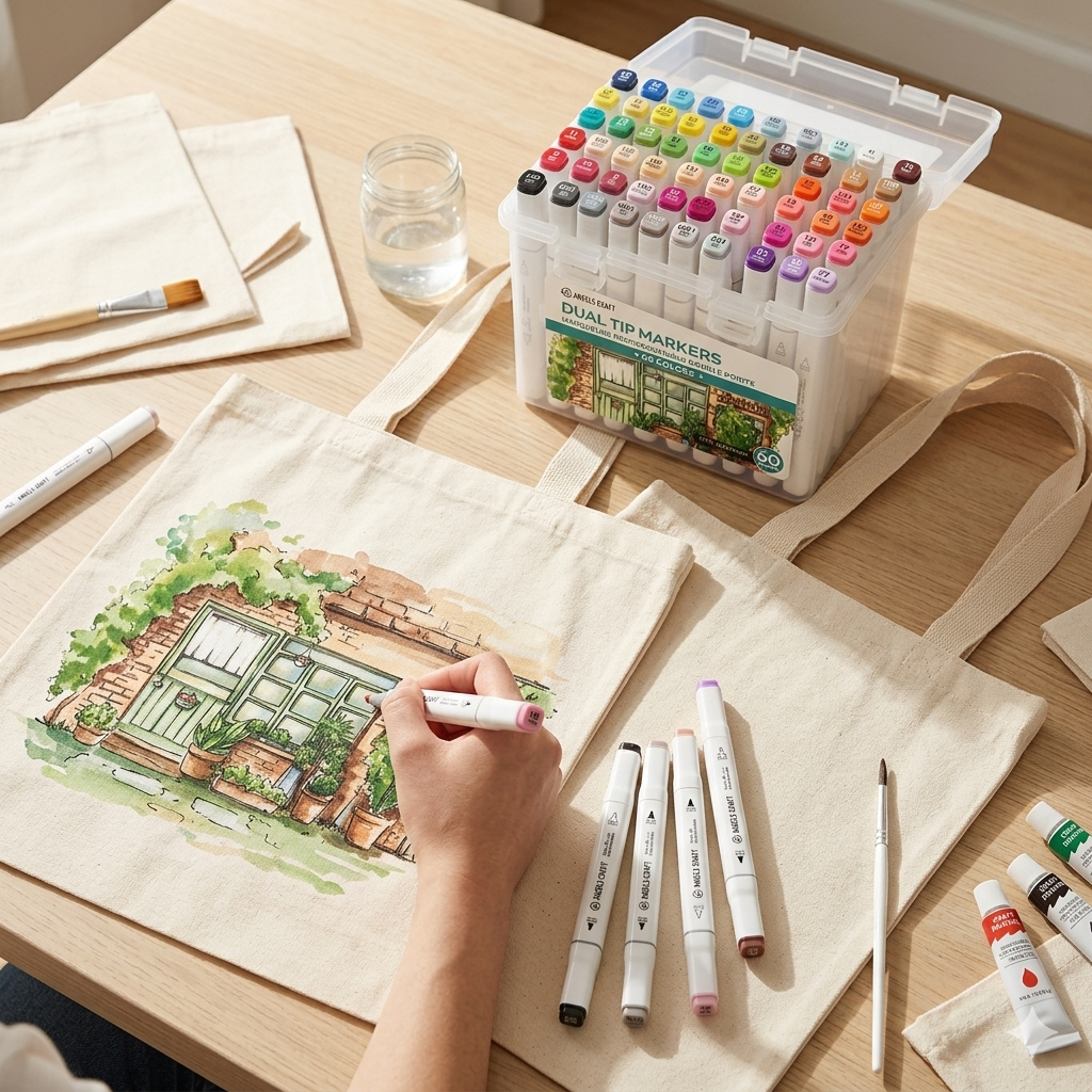 Versatile Canvas Canvas: Premium Cotton Tote Bag (11.4" x 12.6")
