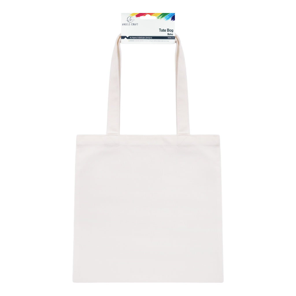 Versatile Canvas Canvas: Premium Cotton Tote Bag (11.4" x 12.6")