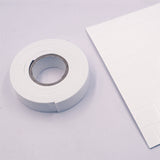 Angels Craft White Double-Sided Foam Tape, 1 Roll and 1 Sheet