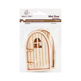 Unfinished Wooden Fairy Doors (2-Pack)