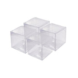 PET Mini Clear Favor Boxes, 4 Ct, 2.36 x 2.36 in