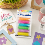 6-Pack Neon Glitter Shaker Set – 6 Vibrant Colors