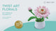 Angels Craft Twist Art Florals - DIY Chenille Gerbera Daisy Flower Kit