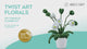 Bring a Touch of Elegance Indoors with the DIY Chenille Lily of the Valley Twist Art Kit