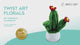 Bring a Touch of the Desert Home: DIY Chenille Cactus Twist Art Kit